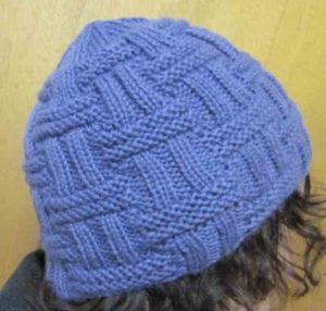 tricoter un bonnet rond