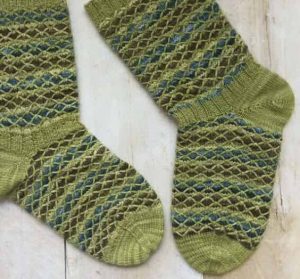 Tricoter des chaussettes jacquard