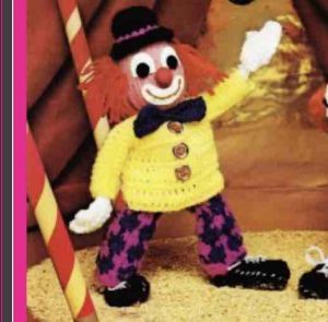 Tricoter des clowns pour Carnaval