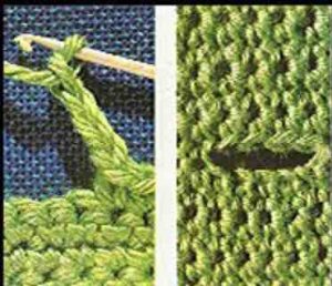 Tricoter une boutonnière au crochet
